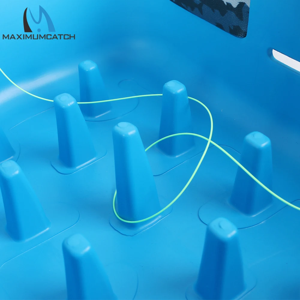 Cesta peladora de pesca con mosca superligera exclusiva Maximumcatch FFSB caja de aparejos de pesca plegable flotante y flotante - imagen 5