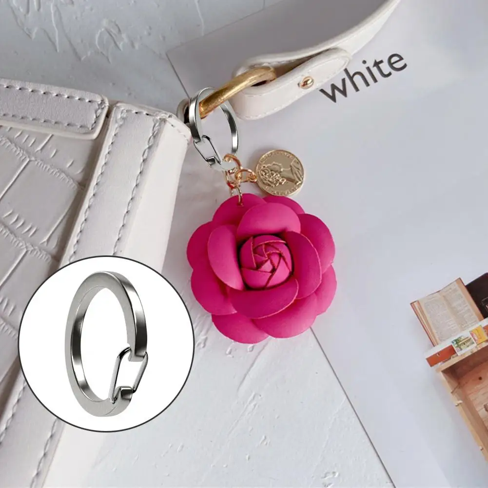 Anillos de apertura de resorte para accesorios de llavero