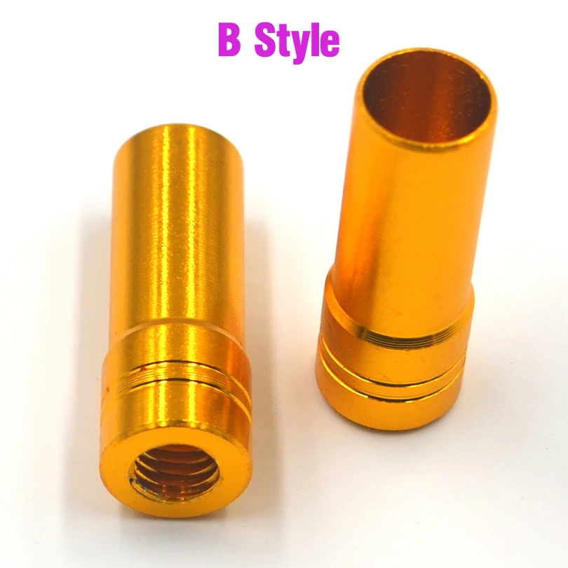 MNFT adaptador de rosca de mango de red de tornillo M8, caña de pescar convertida en conector de cabeza de red Dip, 2 estilos de diámetro interior, 10mm, 12mm, 1 ud. - imagen 4