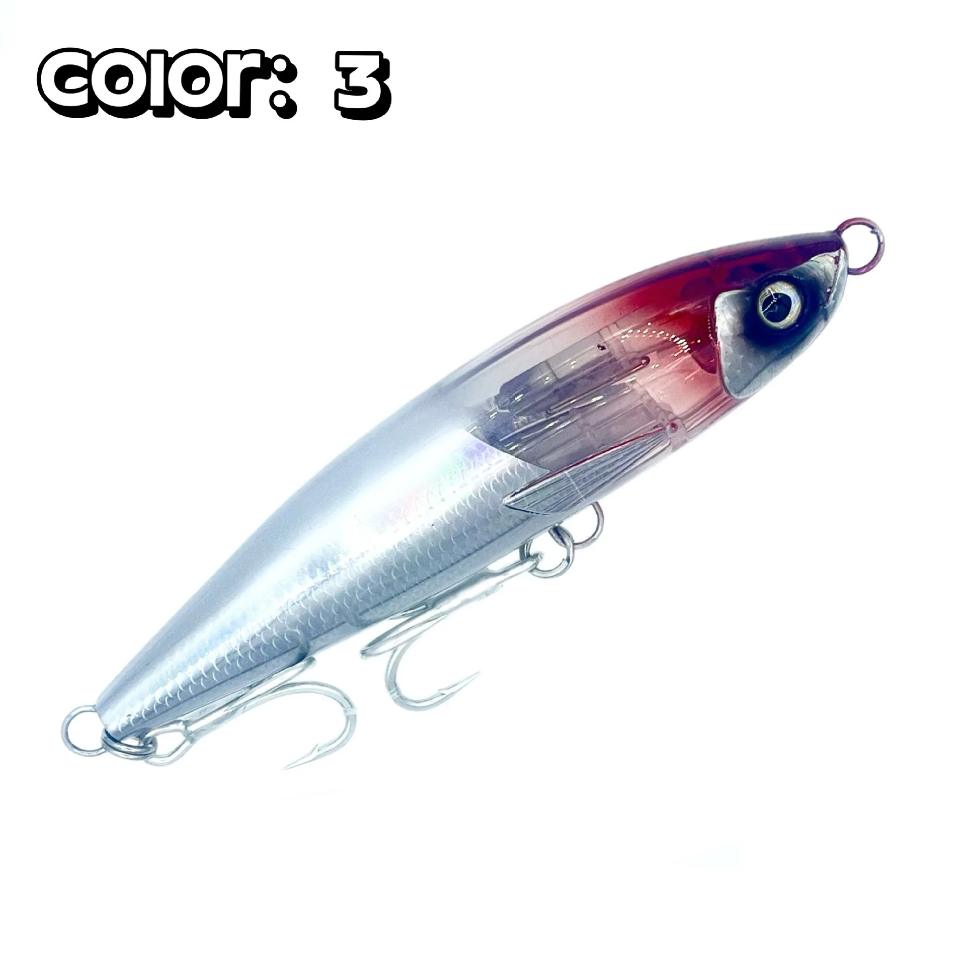Señuelo tipo lápiz MUKUN Topwater, señuelo para pesca en el mar, 190mm, 98g, Amberjack Kingfish, atún GT, nuevo señuelo
