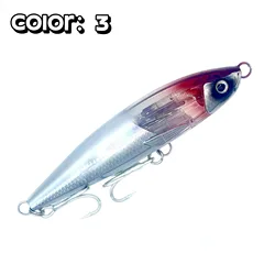 Señuelo tipo lápiz MUKUN Topwater, señuelo para pesca en el mar, 190mm, 98g, Amberjack Kingfish, atún GT, nuevo señuelo