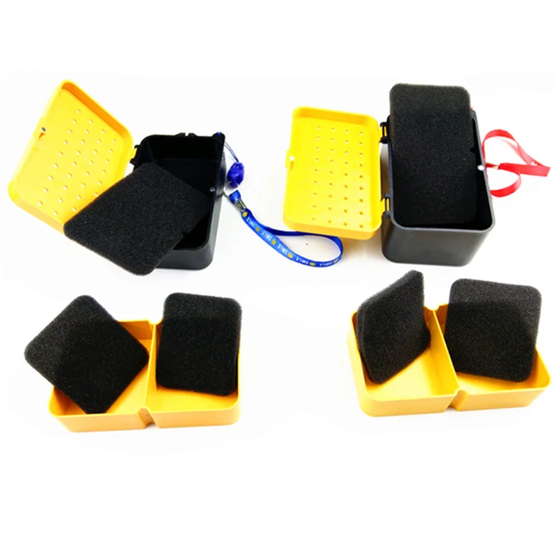 Caja de almacenamiento de cebo vivo de pesca de plástico transpirable de alta calidad, gusano de tierra, gusanos de sangre, contenedor de cebo, accesorios de pesca - imagen 4