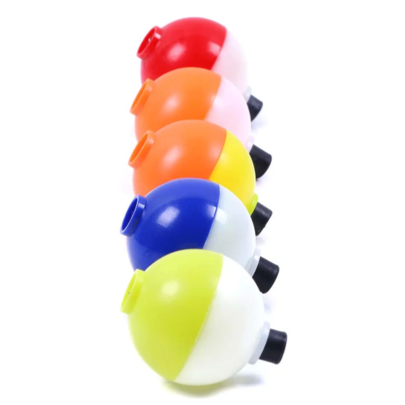 Flotador de espuma de pesca, boya de forma redonda ponderada, Bobber, indicadores de huelga de espuma EVA, anillo, flotador de bola ultrasónico, equipo de pesca esférico