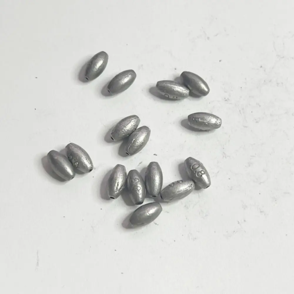 Plomos de plomo en forma de oliva para pesca de carpa, peso de 100g-4g, 20/40/60/80/0,4 piezas - imagen 4