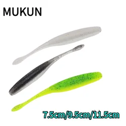 Mukun Stick Bait cola recta – Vinilo para mar