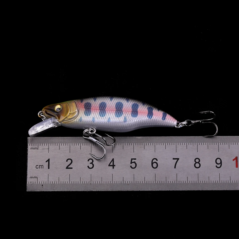 WALK FISH-señuelo de Pesca que se hunde, 1 piezas, 70mm, 7,7g, Wobbler, duro, lubina, trucha, aparejos de Pesca - imagen 2