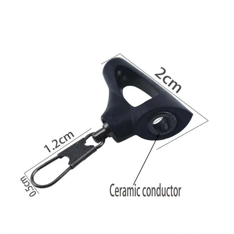 Flotador de pesca Bobber, conectores de frijoles espaciales, herramientas de pesca de agua salada marina, equipo de plástico y Metal, nuevo juego, 1 ud. - imagen 2