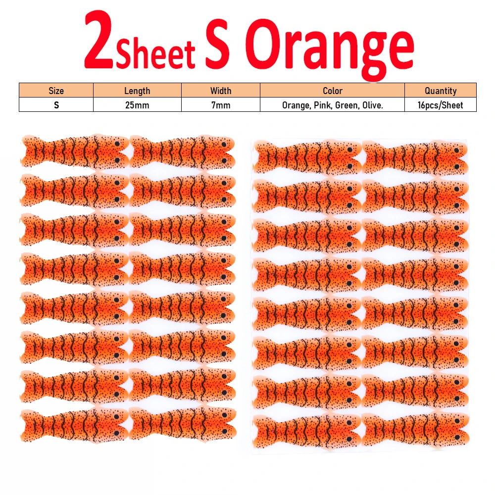 2 pack Orange S