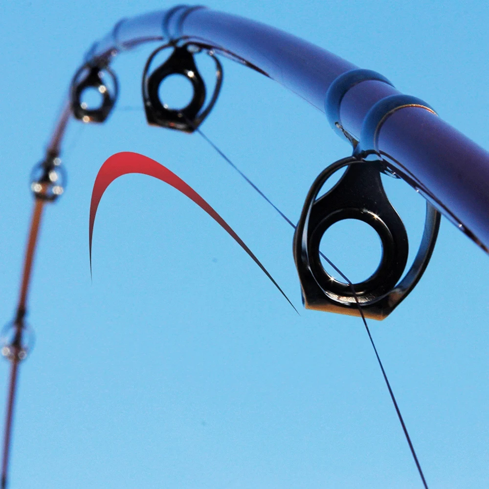 Caña de pescar de fibra de alto carbono, 1,8 m, 2,1 m, 2,4 m, potencia máxima de 30kg, barco de mar de jigging lento, giratorio, 3 secciones, Océano, agua salada - imagen 3