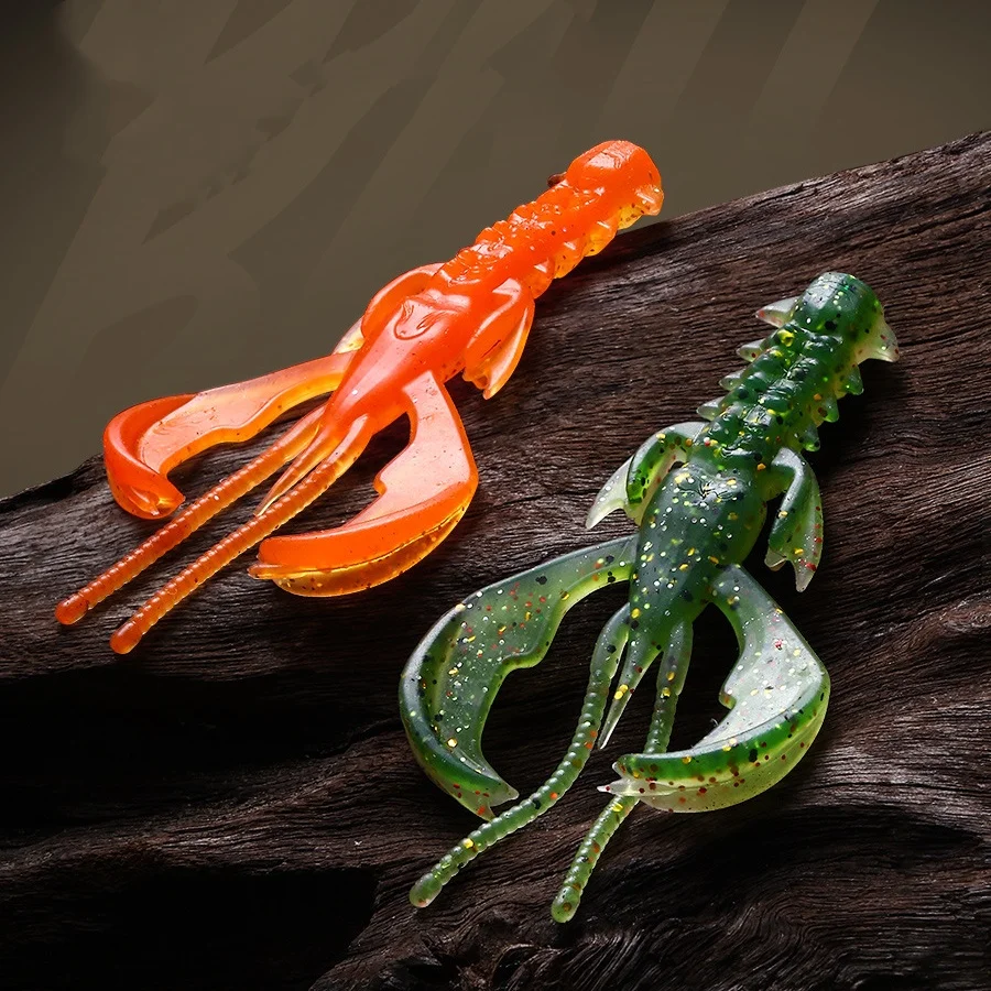 Vinilo Camarón Estilo Texas Rig 9cm 4.2g - imagen 2