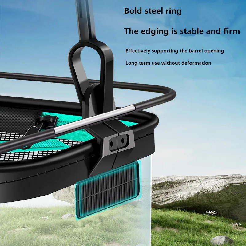 Cubo plegable para peces vivos de 13L, cubo para peces grueso de EVA, tanque de agua portátil, equipo de pesca, caja para peces vivos, herramienta de accesorios - imagen 3