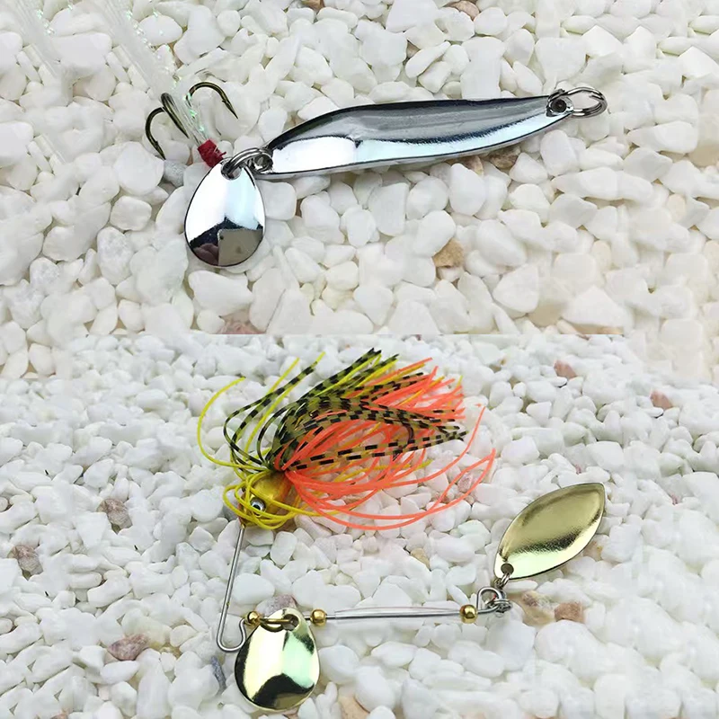 20 piezas Mini señuelos tipo cuchara de pesca 0,5g 0,8g hoja de Metal fina dorada y plateada para trucha señuelo ultraligero 11-17mm cebo de alta reflexión - imagen 4