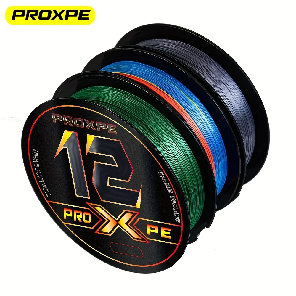 PROXPE 100M multifilamento japonés 12 hebras hilo de pescar trenzado PE productos de pesca pesca de carpa nueva venta 25-65lb mar de agua dulce - imagen 5