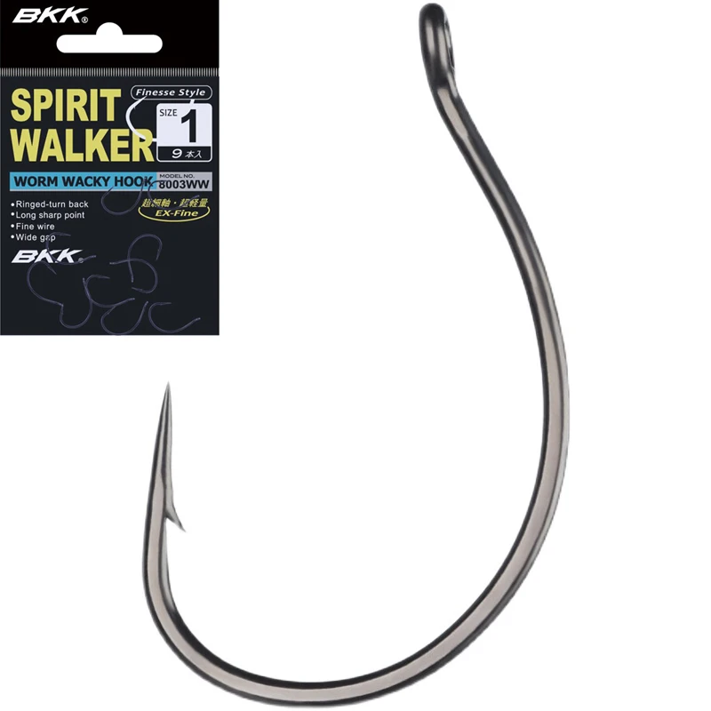 BKK Spirit Walker – Anzuelo offset de alto carbono para vinilo - imagen 5