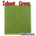 1 sheet Green