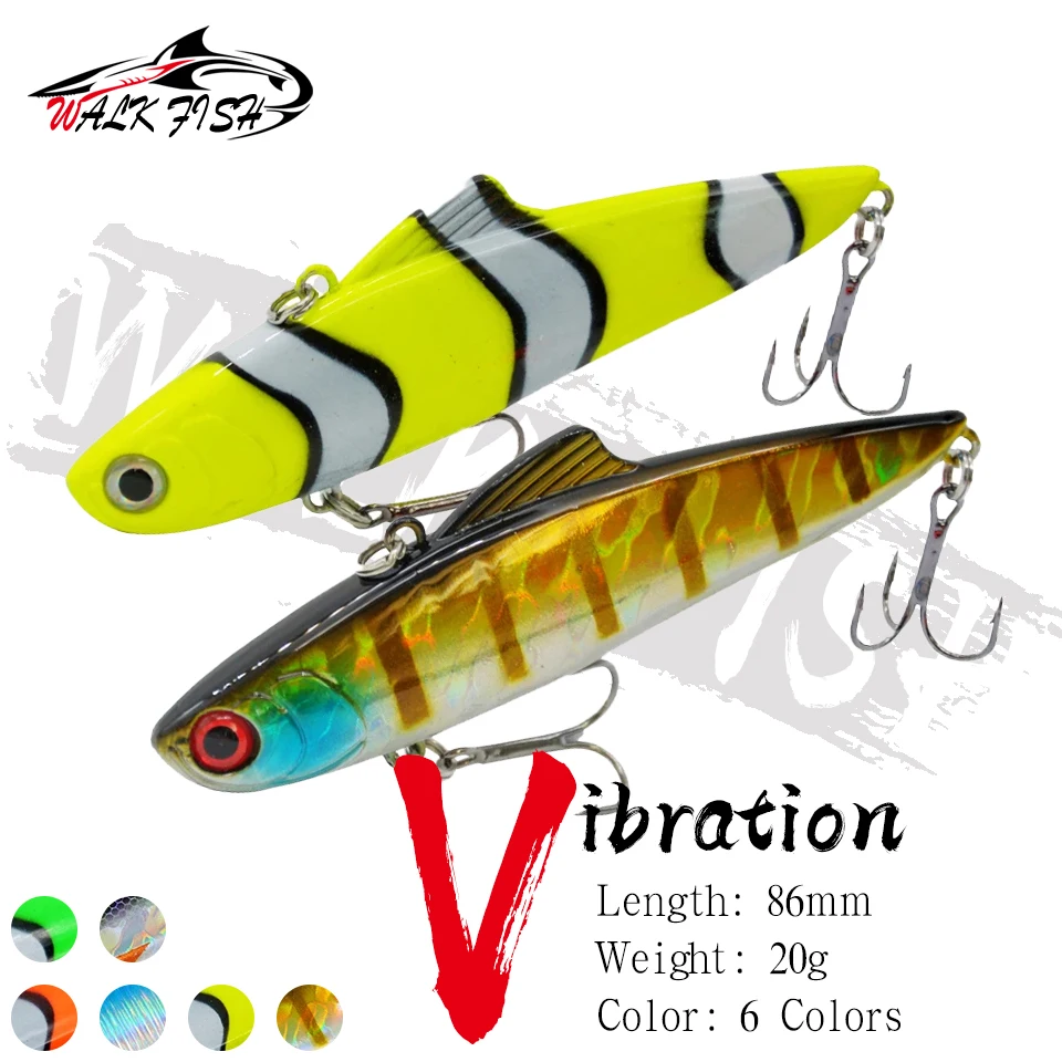 Señuelo Wobbler Walk Fish 86mm 20g – Vibratorio para agua dulce