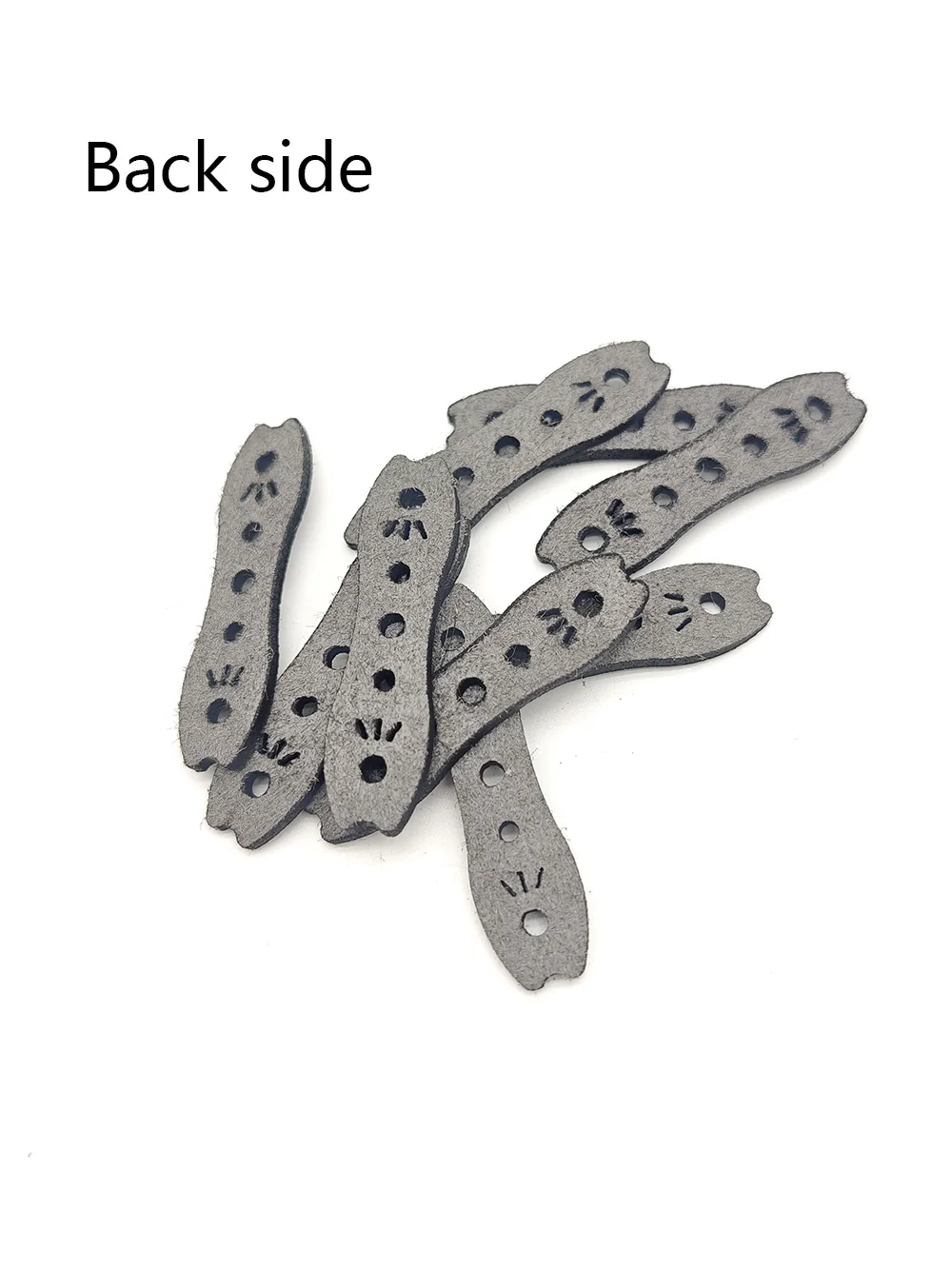 Bolsa de bola de acero de 50 Uds., banda de goma de látex, bolsa para eslinga (espesor 1,9mm), accesorios para tirachinas de tiro al aire libre - imagen 3