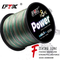 FTK PE X4/X8 Línea Multiline Trenzada – 8 hilos multifilamento