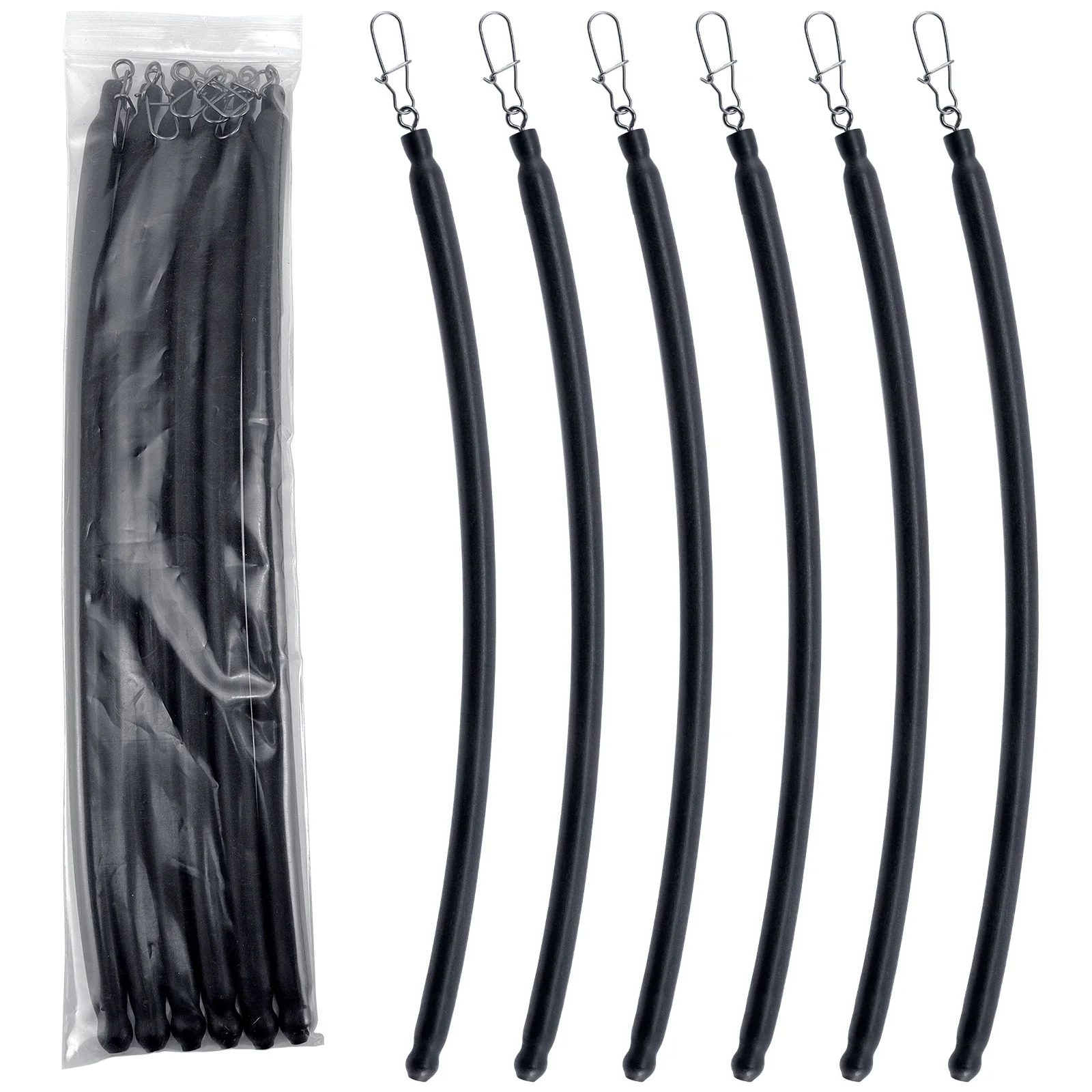 Plomo largo de plomo para pesca con tubo de PVC, herramientas de accesorios de pesca para curricán de bagre