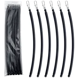 Plomo largo de plomo para pesca con tubo de PVC, herramientas de accesorios de pesca para curricán de bagre