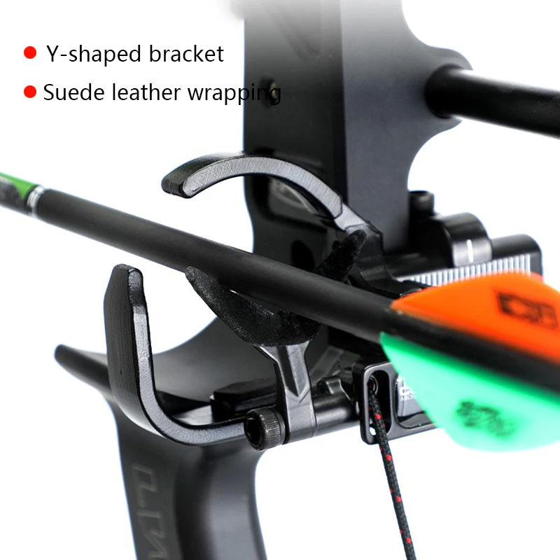 Descanso de flecha para tiro con arco, accesorios de tiro con arco compuesto de mano derecha - imagen 3