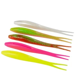 Señuelo de vinilo TPR cola bifurcada flotante 17cm – Lucio perca lubina