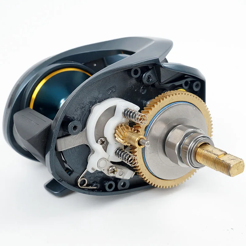 Leaddeers-carrete de pesca de alta velocidad, sistema de freno Dual, Jigging lento, arrastre máximo de 15KG, 8 + 1 BBs, 6,4: 1 - imagen 3