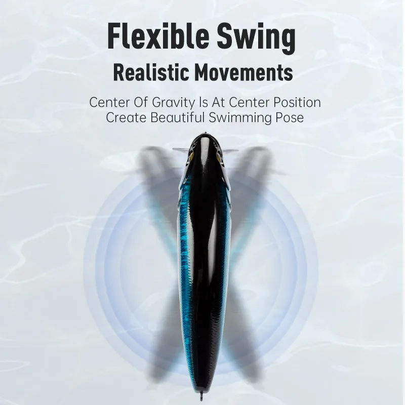 LEYDUN Hot JACK Minnow Señuelos de Pesca 107,7mm 30g natación flotante cebos duros de alta calidad sistema de ruido wobblers para Lucio - imagen 5