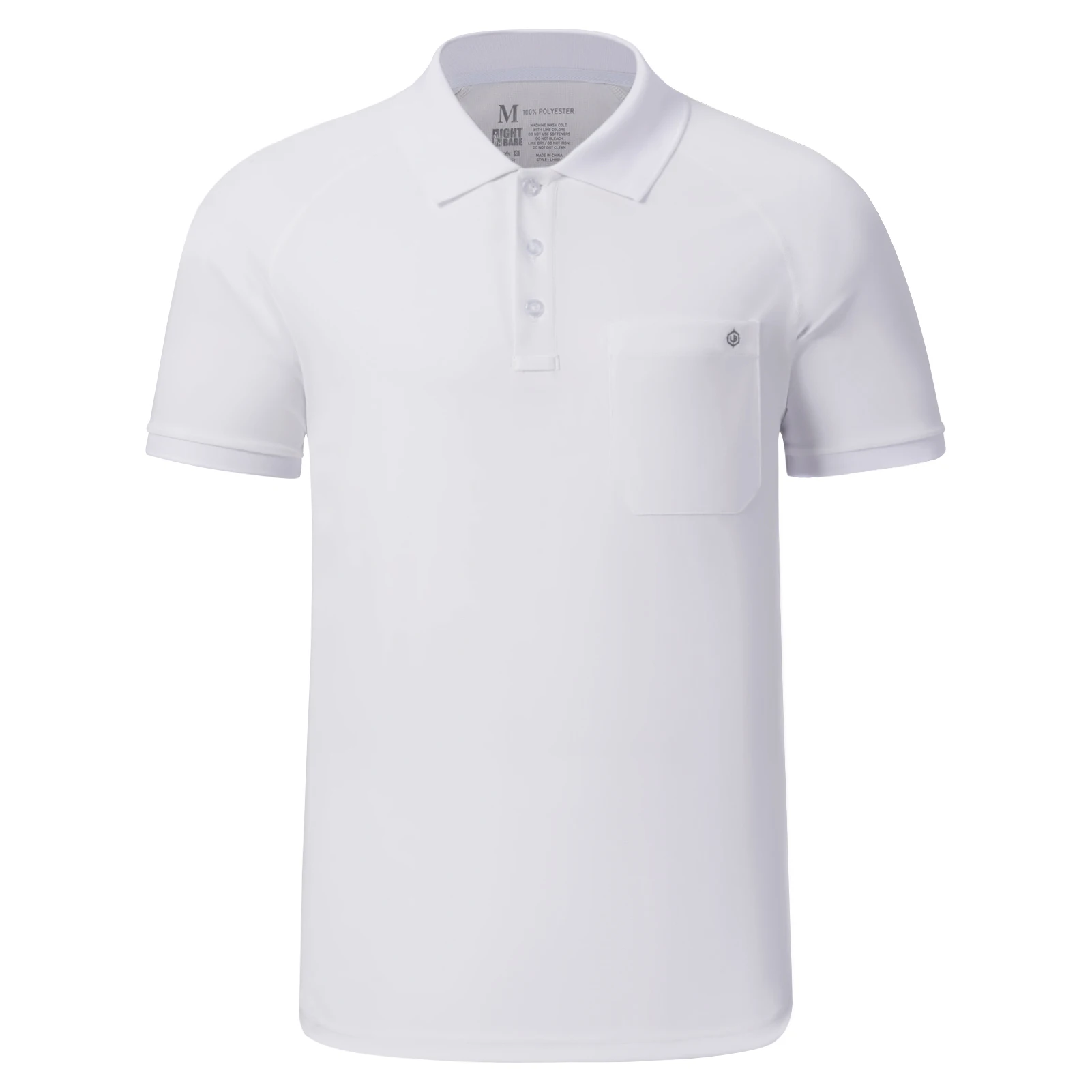 LIGHTBARE-Polo de manga corta para hombre, UPF 50 Performance, absorbe la humedad, secado rápido, Golf, tenis, senderismo táctico - imagen 3