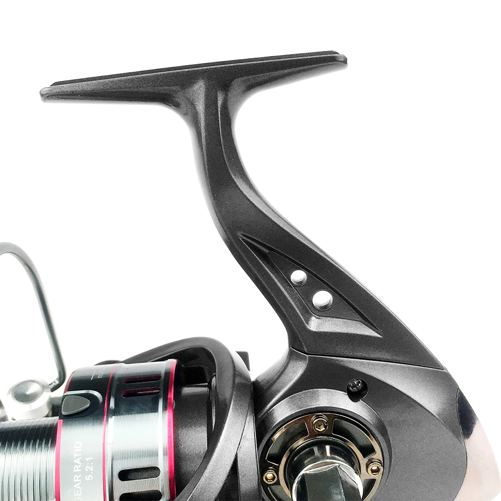 Carrete de pesca ultraligero para Jigging de agua salada, serie 1000-7000, arrastre máximo de 8kg, intercambio de mano izquierda y derecha para aparejos de pesca en barco de mar/playa - imagen 4