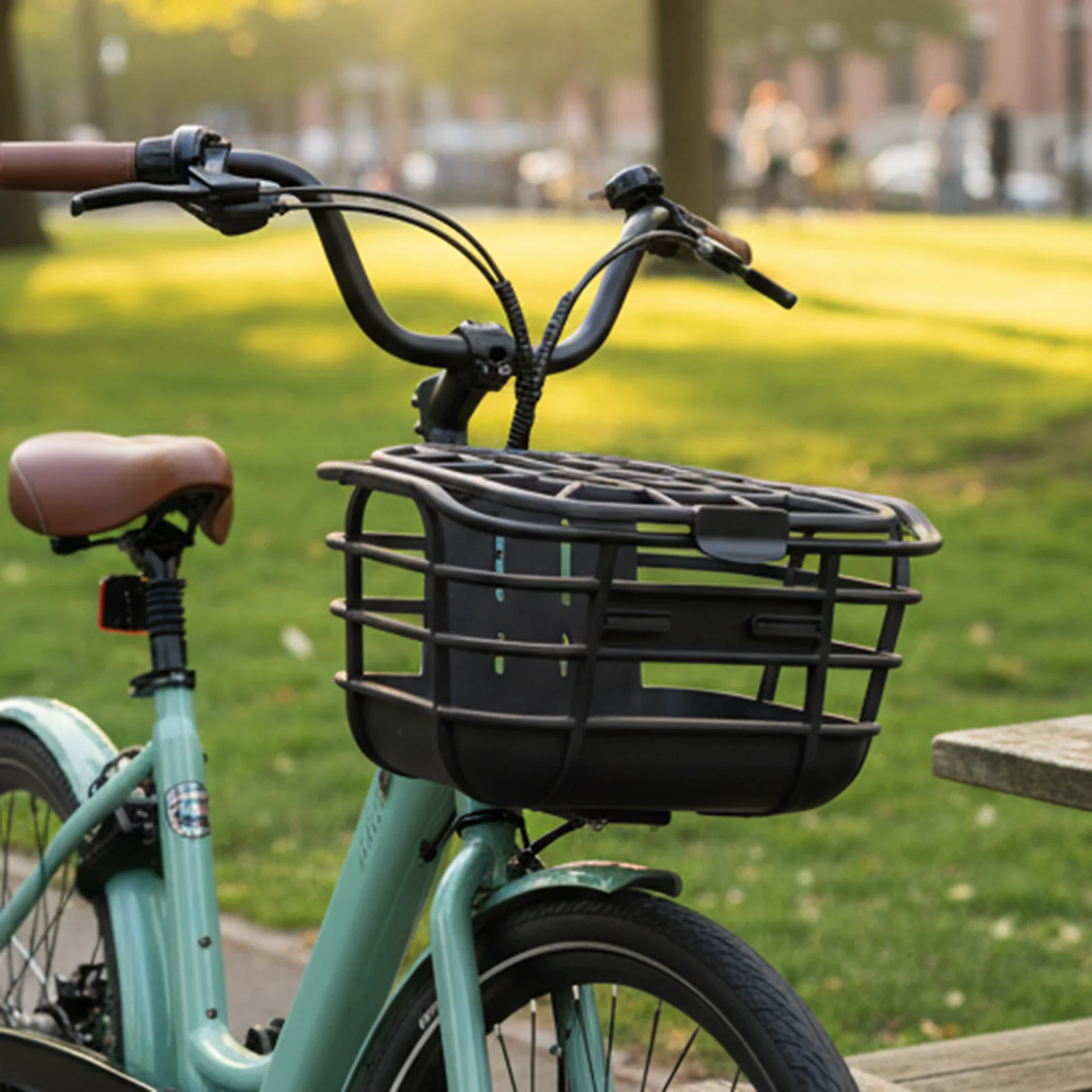 Cesta universal para bicicleta eléctrica impermeable con base antideslizante - imagen 3