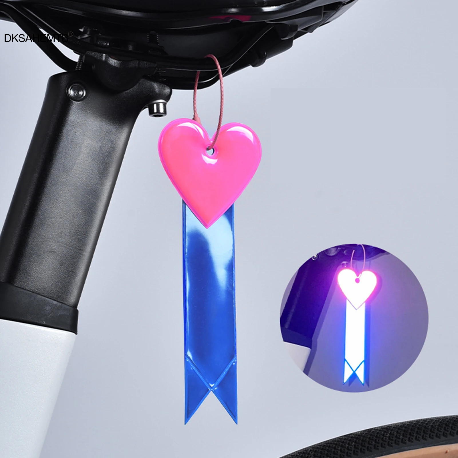 Cintas reflectantes alta visibilidad para bicicleta nocturna - imagen 3