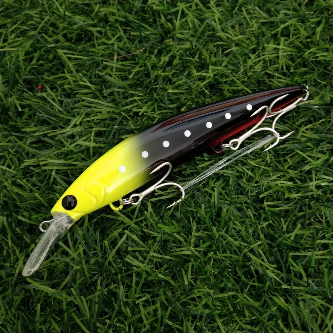 TSURINOYA 8 Uds 110mm 37g señuelo de pesca de mar Max 80m lanzamiento Ultra largo hundimiento Minnow WIZARD 110S cebos duros artificiales - imagen 2