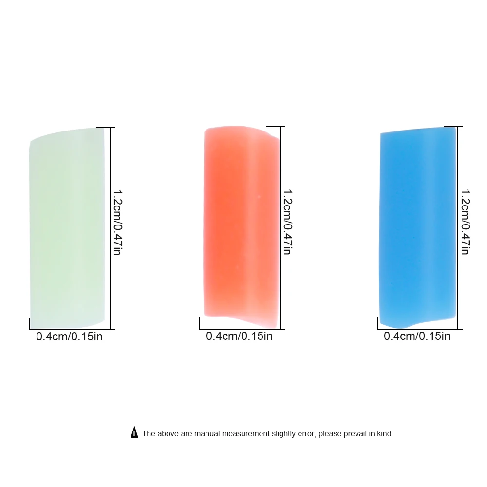 FISH KING-Mangas antienredos para 20 piezas, tubo de goma para fregadero, punta de gancho, Accesorio luminoso para señuelo de pesca - imagen 4