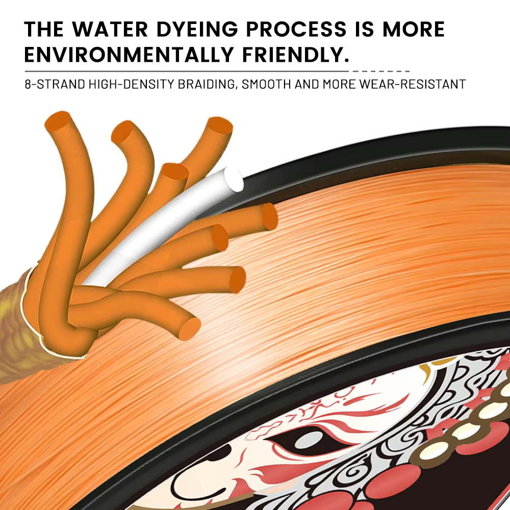 pesca pesca accesorios accesorios de pesca hilo trenzado pesca Thornsline-sedal de pesca multifilamento de 9 hebras, hilo de pescar original japonés X9, alambre de pesca trenzado sin impuestos, equipo de pesca de carpa - imagen 3
