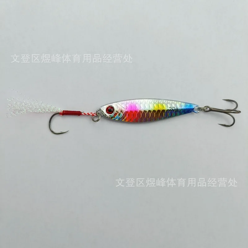 Señuelos de Pesca en el mar con impresión 3D, anzuelo de plantilla lenta, cuchara de Metal para Jigging, cebo Artificial láser, señuelos de plantilla de pesca en barco, Señuelos de Pesca súper duros - imagen 2