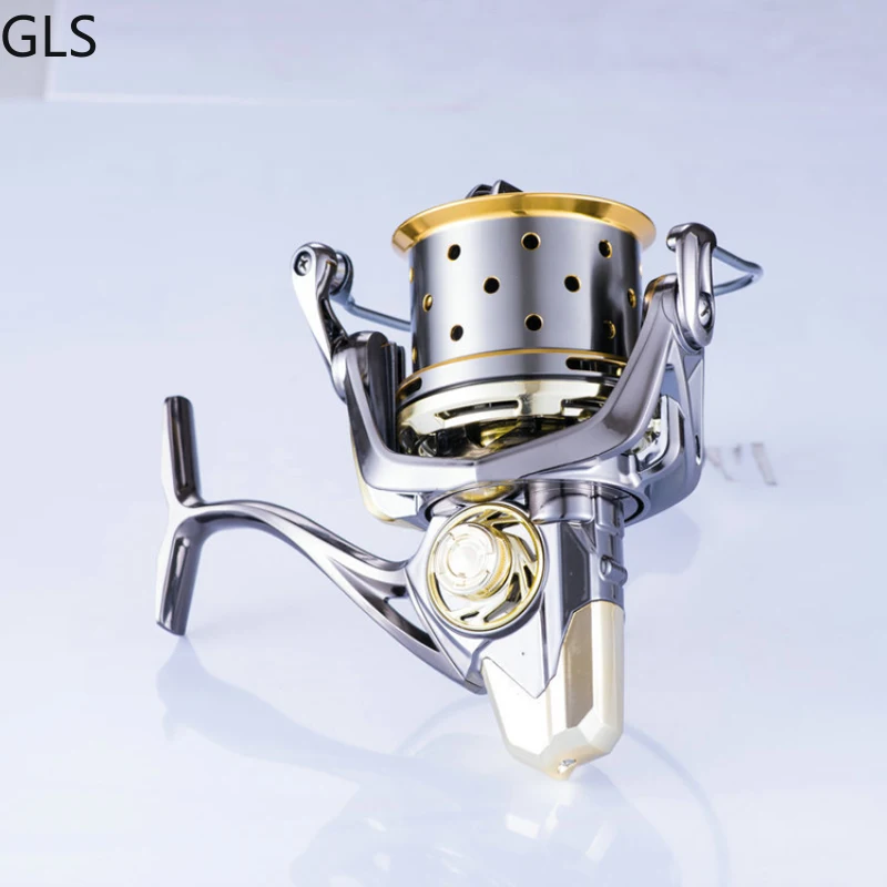 Carrete de pesca para agua salada, alta calidad, serie GX, 2023, 8000, 10000, rueda giratoria intercambiable izquierda/derecha, novedad de 12000 - imagen 5