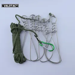 Cordón Antirrobo Kukan para Carpa – Hebilla de acero inoxidable