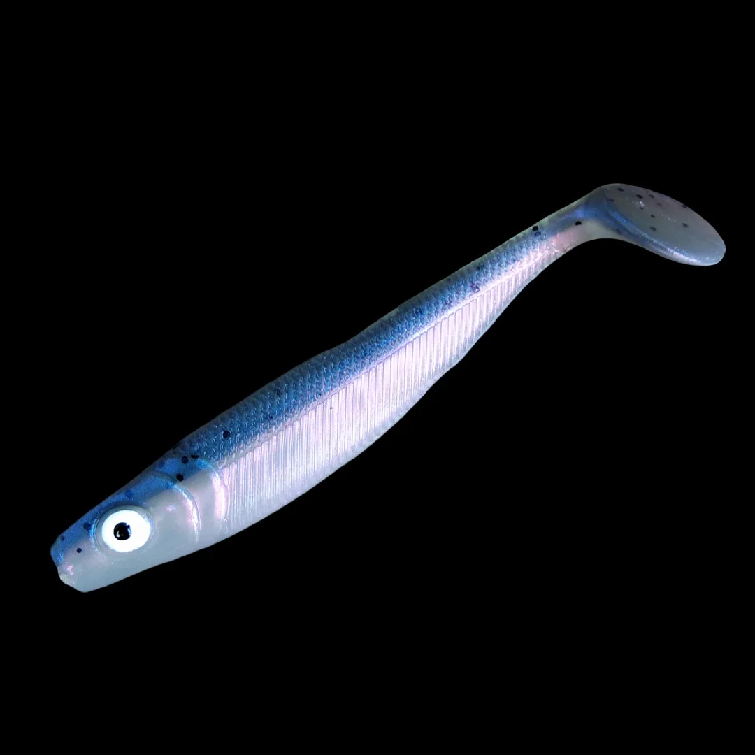 Swolfy-señuelos de pesca de 30 piezas, 6,5 cm, 2g, sábalo, t-tail, Pike Zander, ojos 3d, señuelos blandos, cebos artificiales para lubina, aparejos de pesca de mar - imagen 2