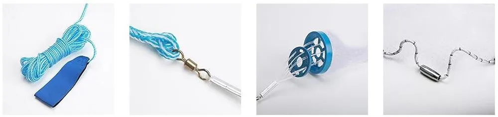 cuerdas y cordones de diferentes colores