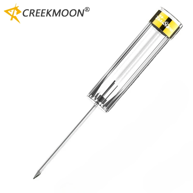 Soporte transparente para caña de pescar ABS + acero inoxidable, estante para caña de pescar nocturna, soportes para lazos, soporte fácil de usar - imagen 2