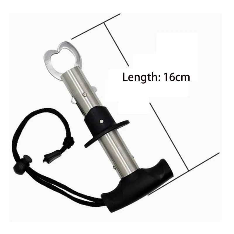 Pinza de Pesca Profesional Portátil, Agarrador de Labios de Peces, Alicates Plegables, Equipo de Pesca Kt con Atrapapeces