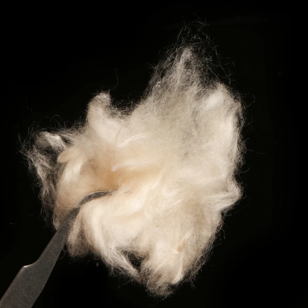 Material de atado de moscas Wifreo, 9 colores, doblaje de Kapok, fibra súper fina flotante Natural para moscas secas Adams, moscas de trucha mayfly - imagen 4