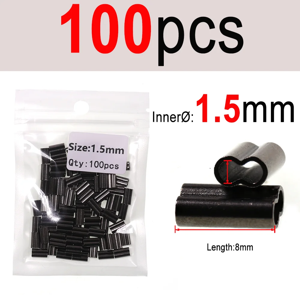 100pcs size 1.5mm