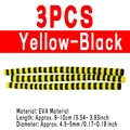 3pcs yellow black