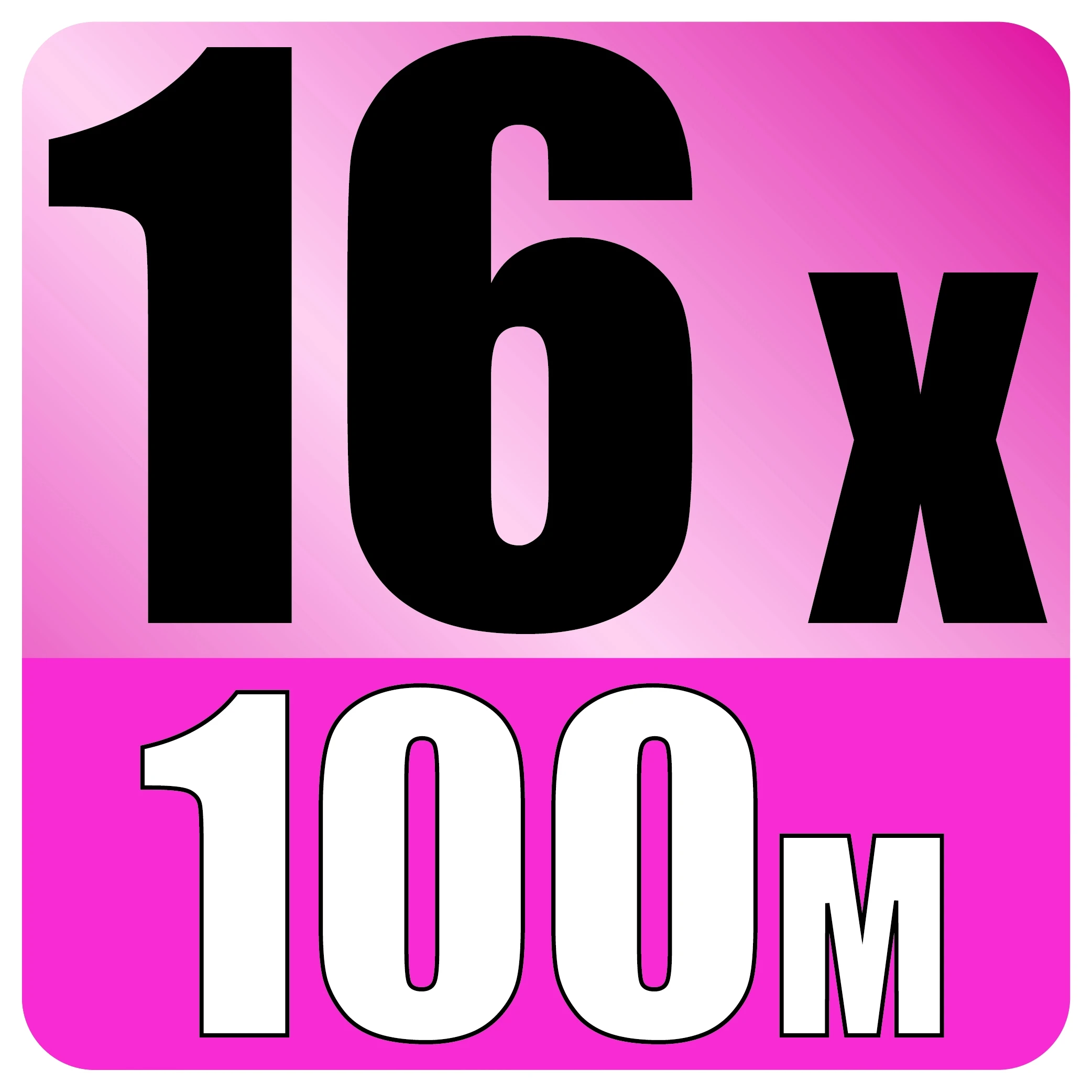100M in Pink