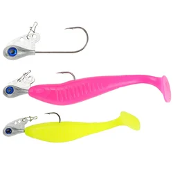 Jig Head VIB con púas – Vástago largo con ojos 3D para vinilo