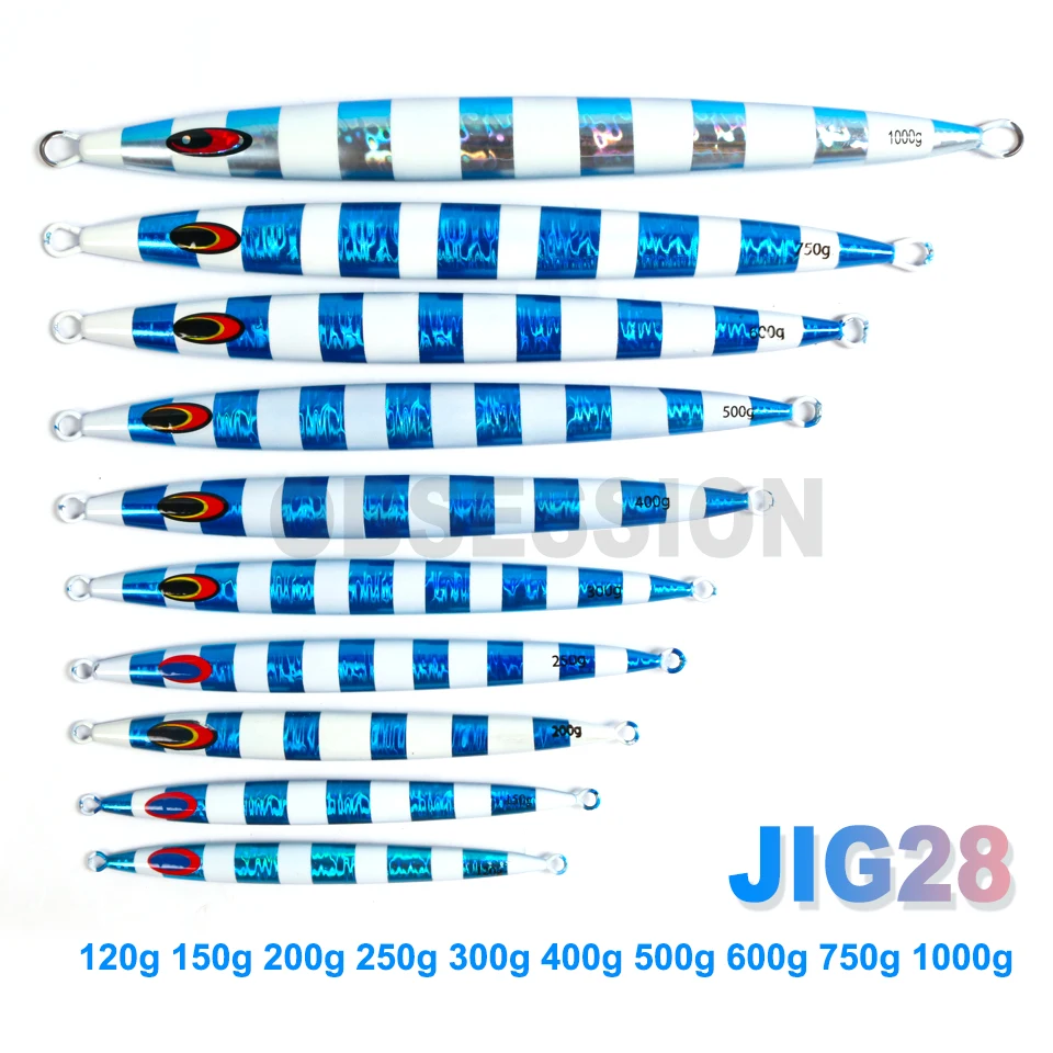 OBSESSION J28 Señuelo Jig Luminoso Deepsea - imagen 4