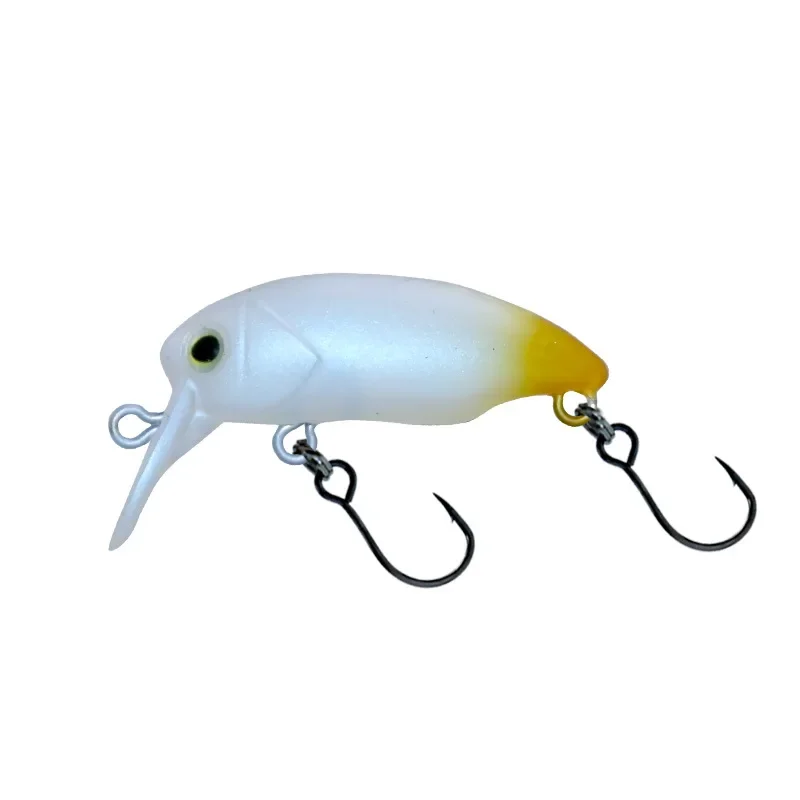 MUKUN 3,3 cm 2,8g manivela flotante señuelo de trucha señuelo de pesca cebo Artificial Crankbaits pesca para lubina perca área de trucha - imagen 5