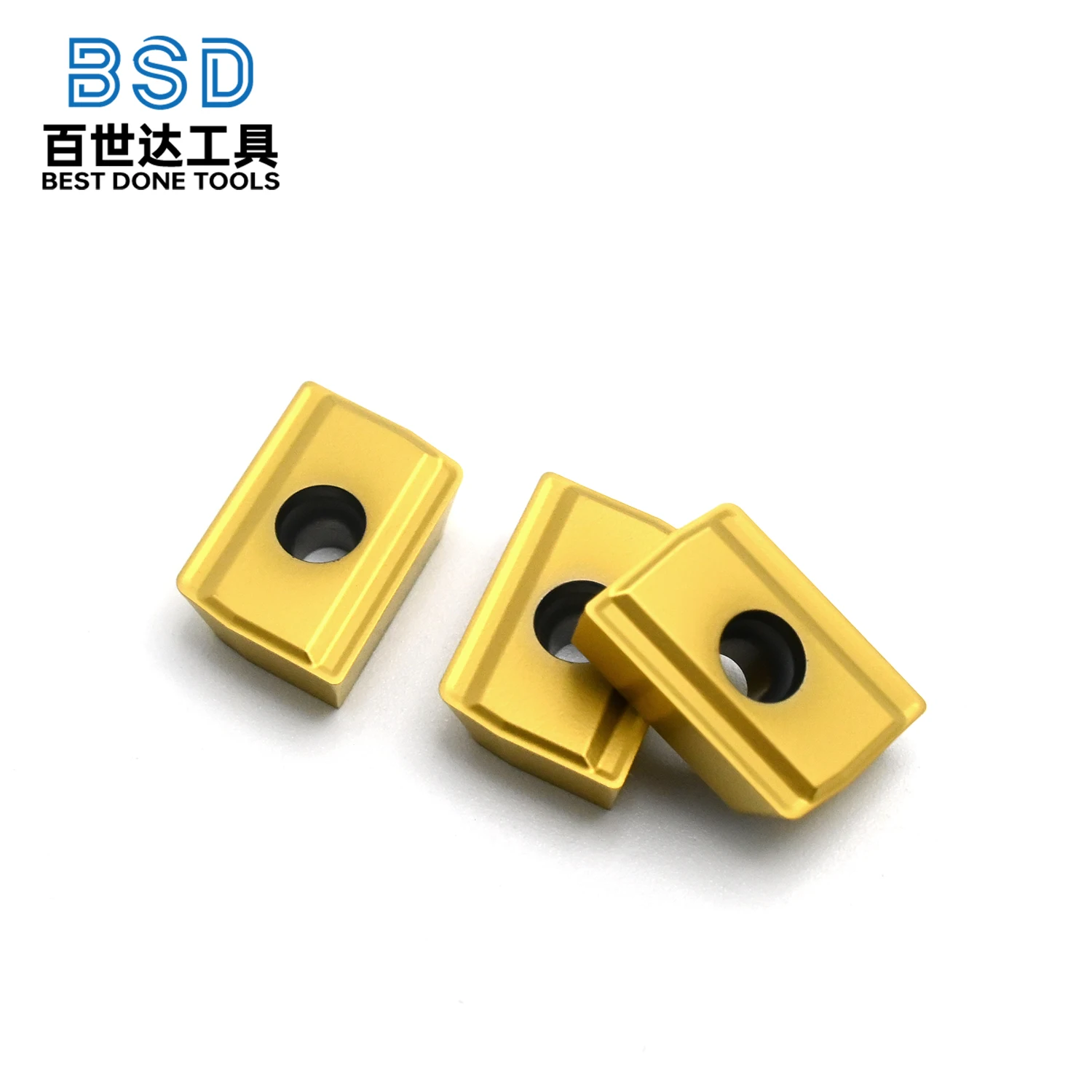 Insertos de fresado CNC de carburo – Grado BSD1120 para metal - imagen 2